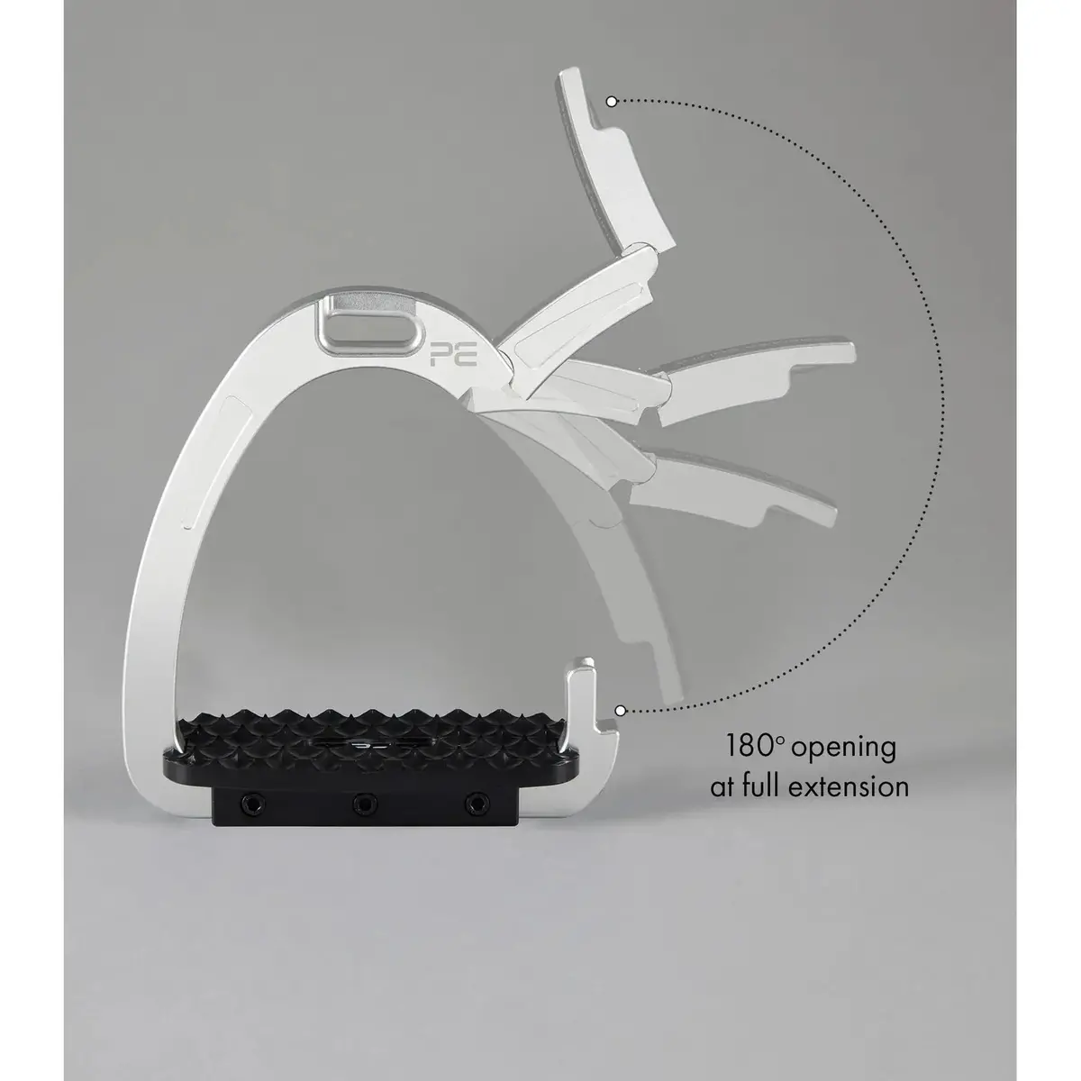 Premier Equine Safety Stirrups - Silver 1