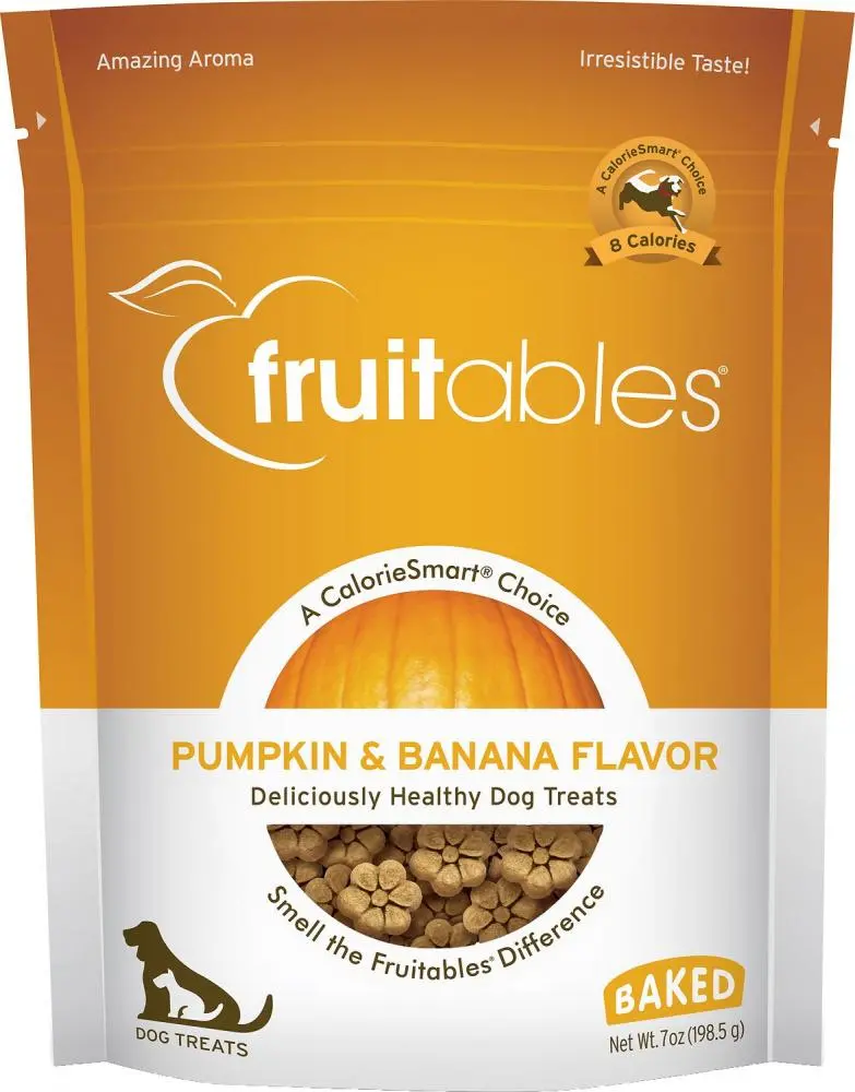 Fruitables Crunchy Pumpkin & Banana Dog Treats 1