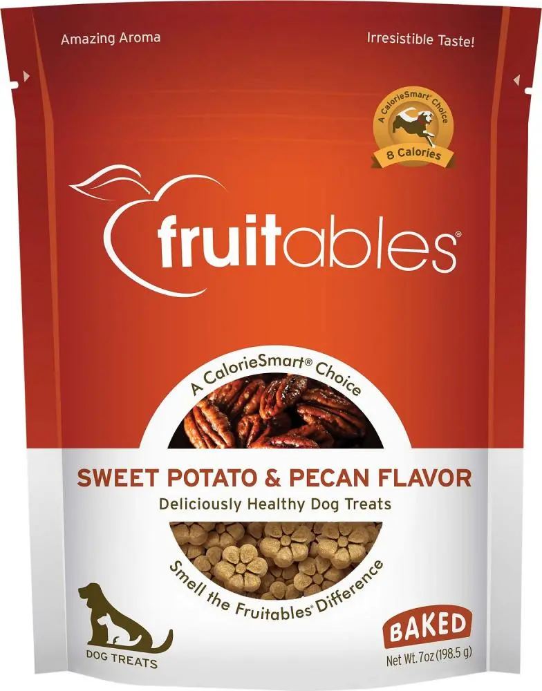Fruitables Crunchy Sweet Potato & Pecan Dog Treats 1