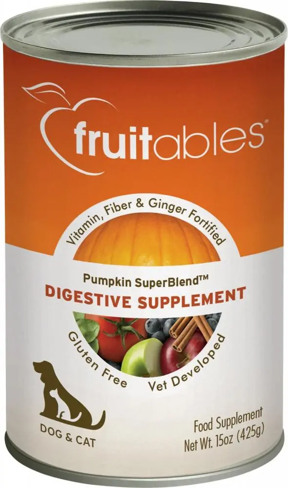 Fruitables Pumpkin Superblend Digestive Canned Supplement For Dogs & Cats 1