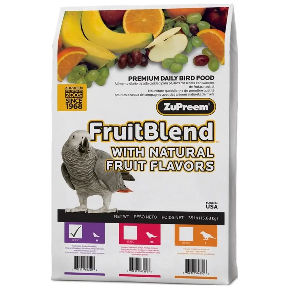 Fruitblend With Natural Fruit Flavors Md Parrot 1