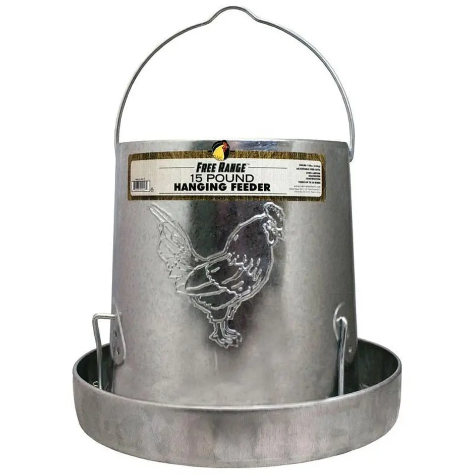Galvanized Hanging Feeder 1