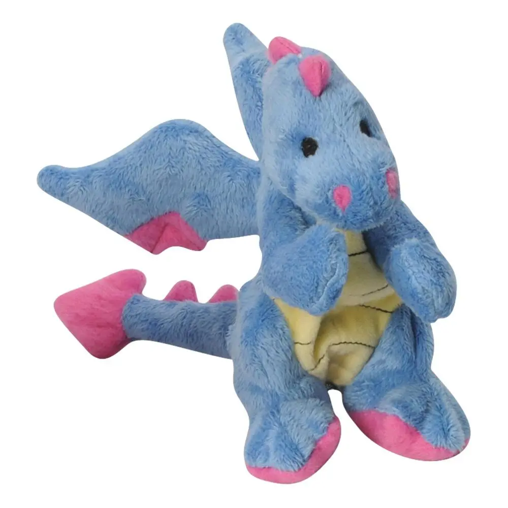 Go Dog Periwinkle Dragon With Chew Guard Technology Dog Chew Toy 1