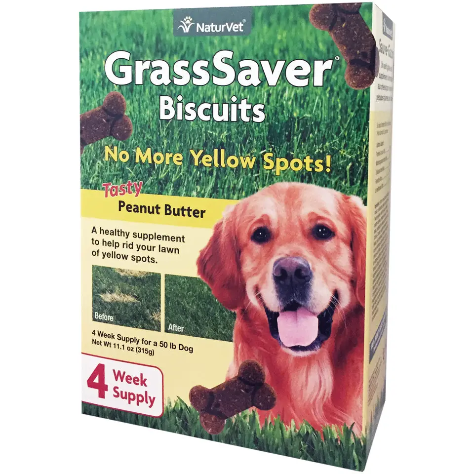 Naturvet Grasssaver Biscuits Tasty Peanut Butter 1