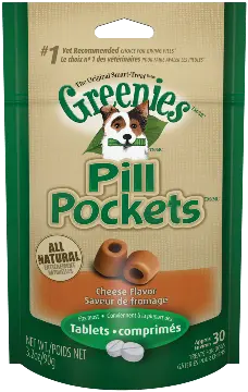 Greenies Pill Pockets Canine Cheese Flavor Dog Treats 1