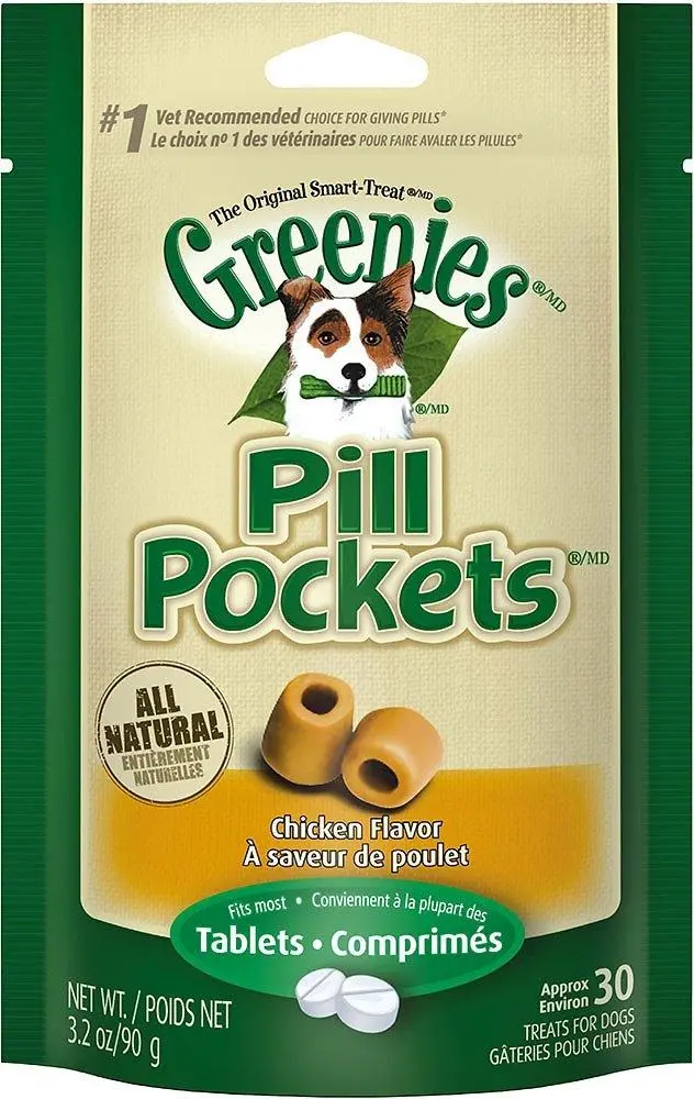 Greenies Pill Pockets Canine Chicken Flavor Dog Treats 1