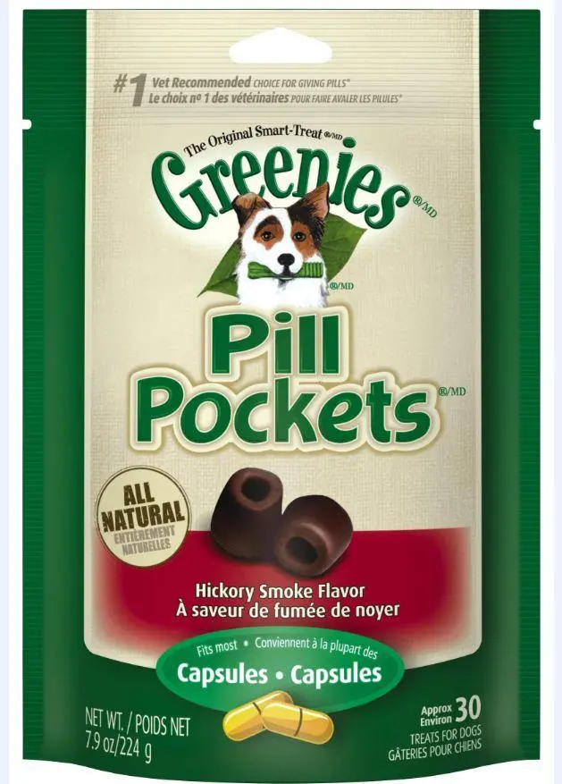 Greenies Pill Pockets Canine Hickory Smoke Flavor Dog Treats 1
