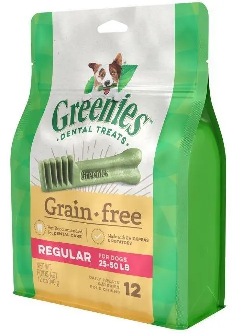 Greenies Regular Grain Free Dental Dog Chews 1
