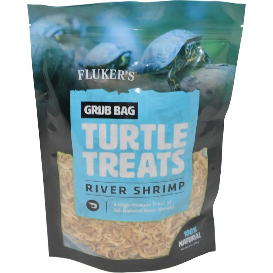 Fluker's River Shrimp Grub Bag Turtle Treat 1