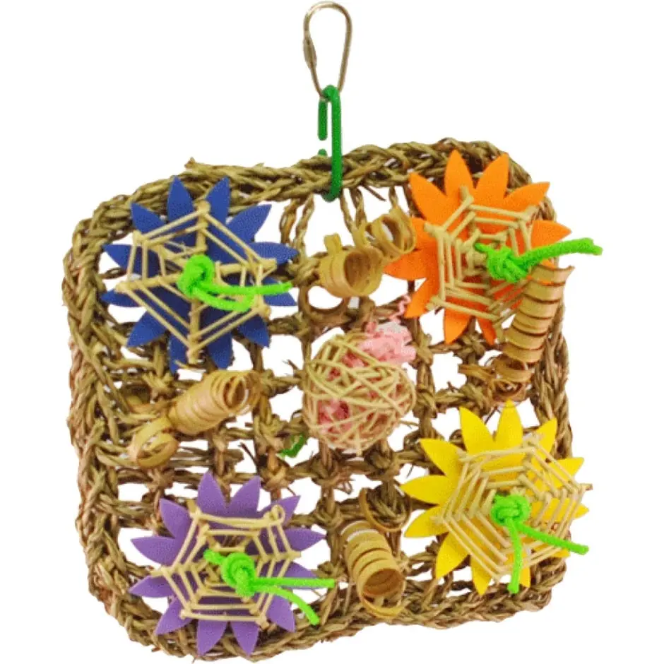 Happy Beaks Deluxe Vine Mat Bird Toy 1