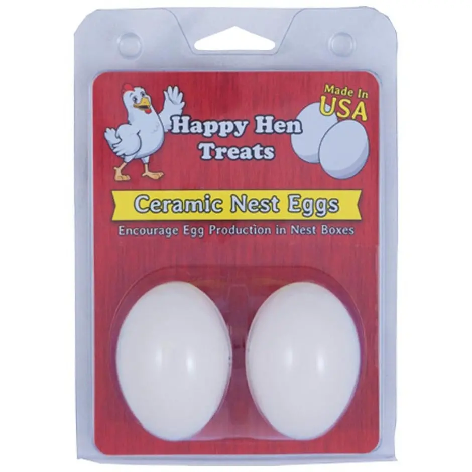 Happy Hen Ceramic Nest Eggs 1