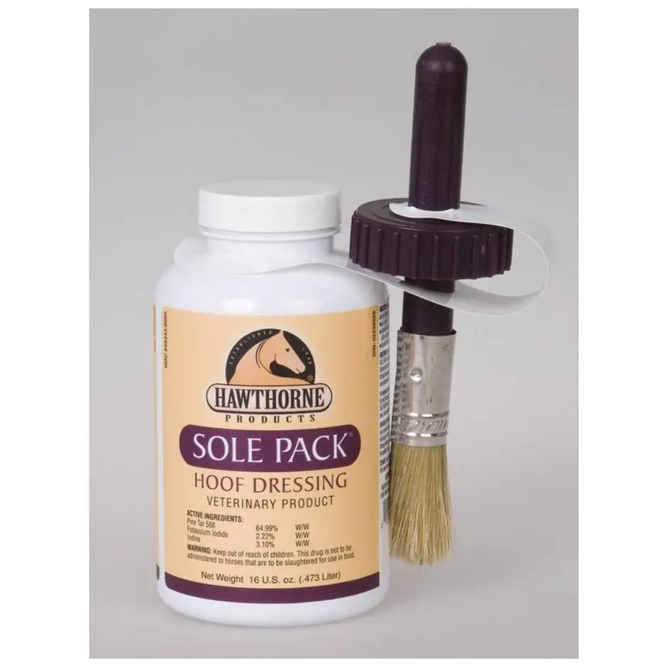 Hawthorne Sole Pack Medicated  Liquid Hoof Dressing 1