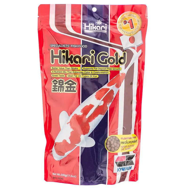 Hikari Gold 17.6Oz - Medium Pellet 1