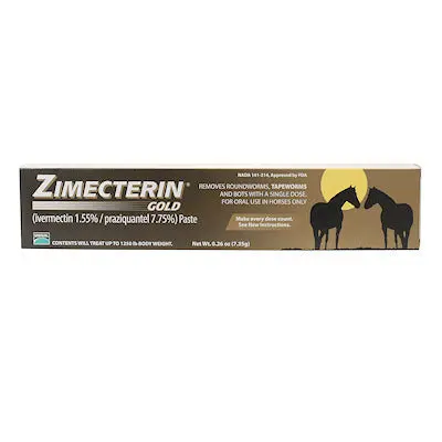 Horse Warehouse Zimecterin Gold Dewormer 1