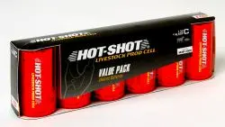 Hot-Shot Six-Pack Of High Amp. Alkaline Batteries - Size C 1