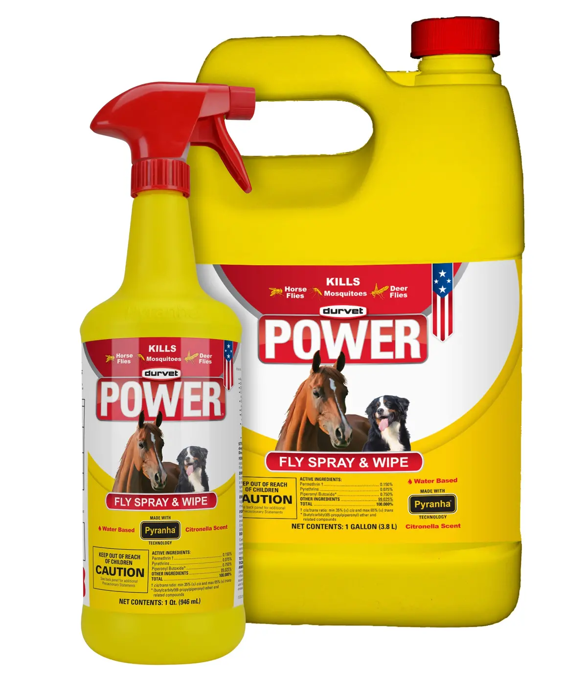 Durvet Power® Fly Spray & Wipe 1