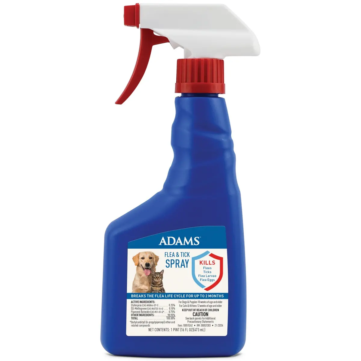 Adams Flea And Tick Spray For Cats And Dogs 1