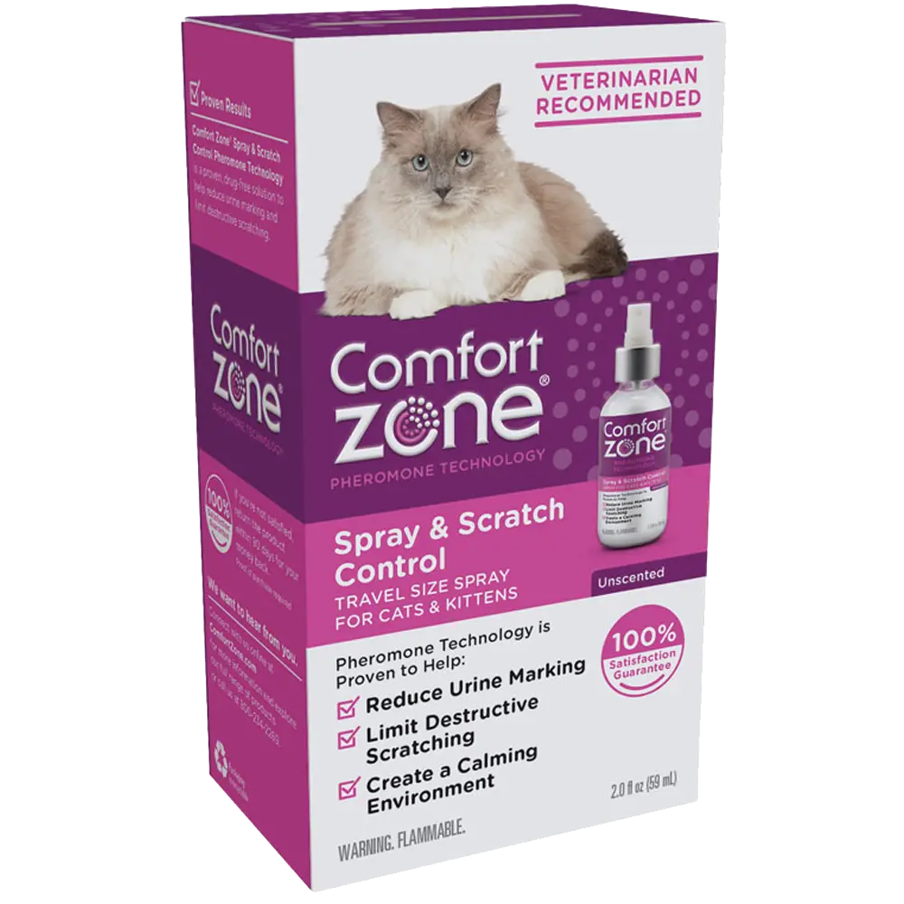 Comfort Zone Spray & Scratch Control Spray For Cats And Kittens 1