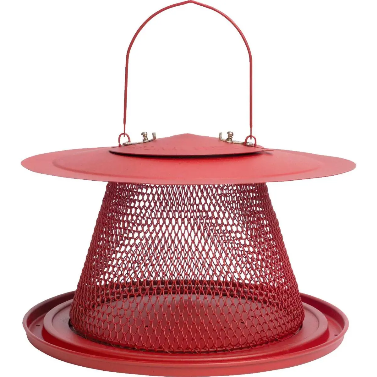 Perky-Pet No/No Red Metal Collapsible Bird Feeder 1