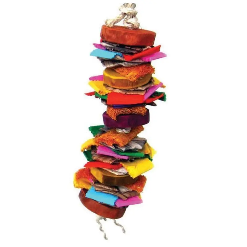 Java Wood Color Splash Bird Toy 1