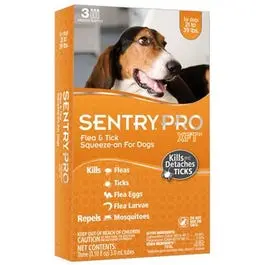 Pro Xft Flea & Tick Treatment, For Dogs 21-39 Lbs. 1