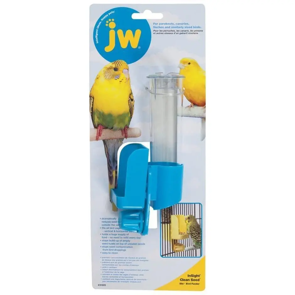 Jw Clean Seed Silo Bird Feeder 1