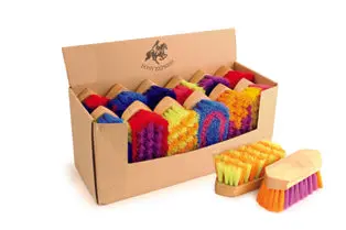 Ponyexpress™ Patterned Synthetic Fiber Pocket-Size Brush 1