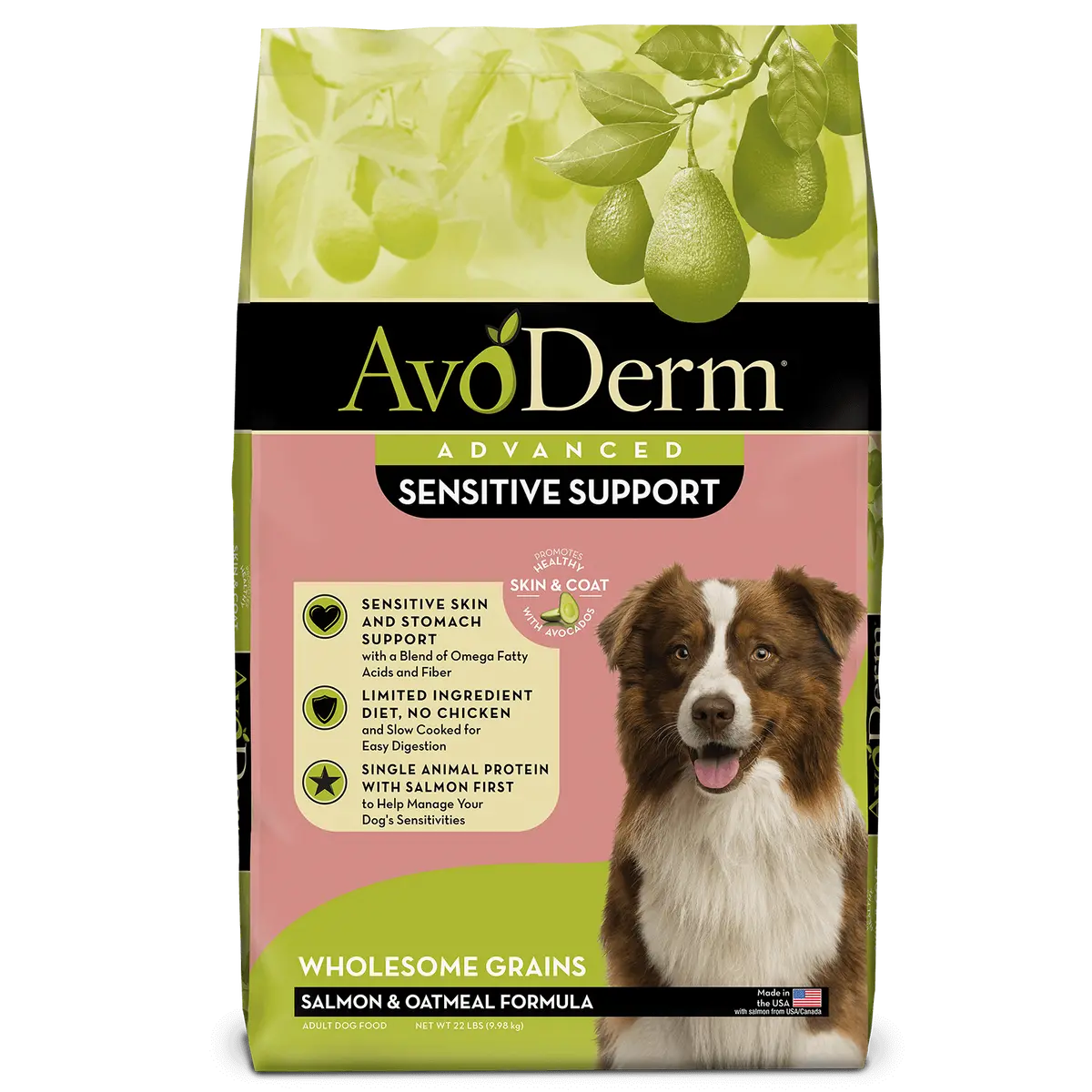 Avoderm Natural Advanced Sensitive Support Salmon & Oatmeal Formula 1