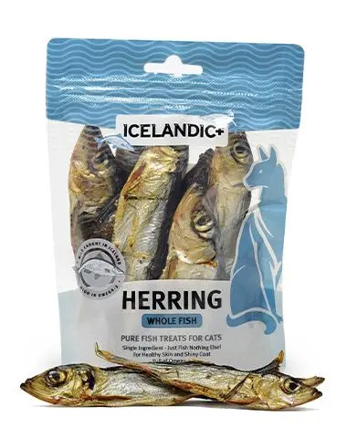 Icelandic+ Herring Whole Fish Cat Treats 1