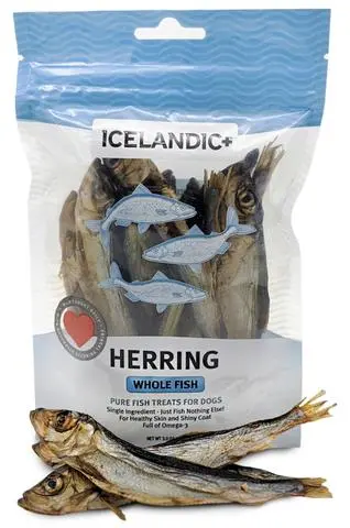 Icelandic+ Herring Whole Fish Dog Treat 2