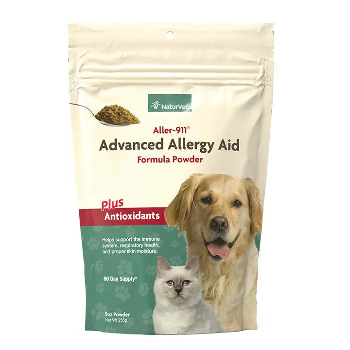 Naturvet Aller-911® Advanced Allergy Aid Formula Powder 1