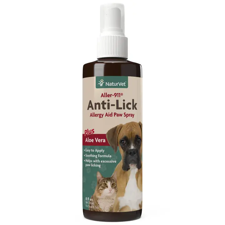 Naturvet Aller-911® Anti-Lick Paw Spray 1