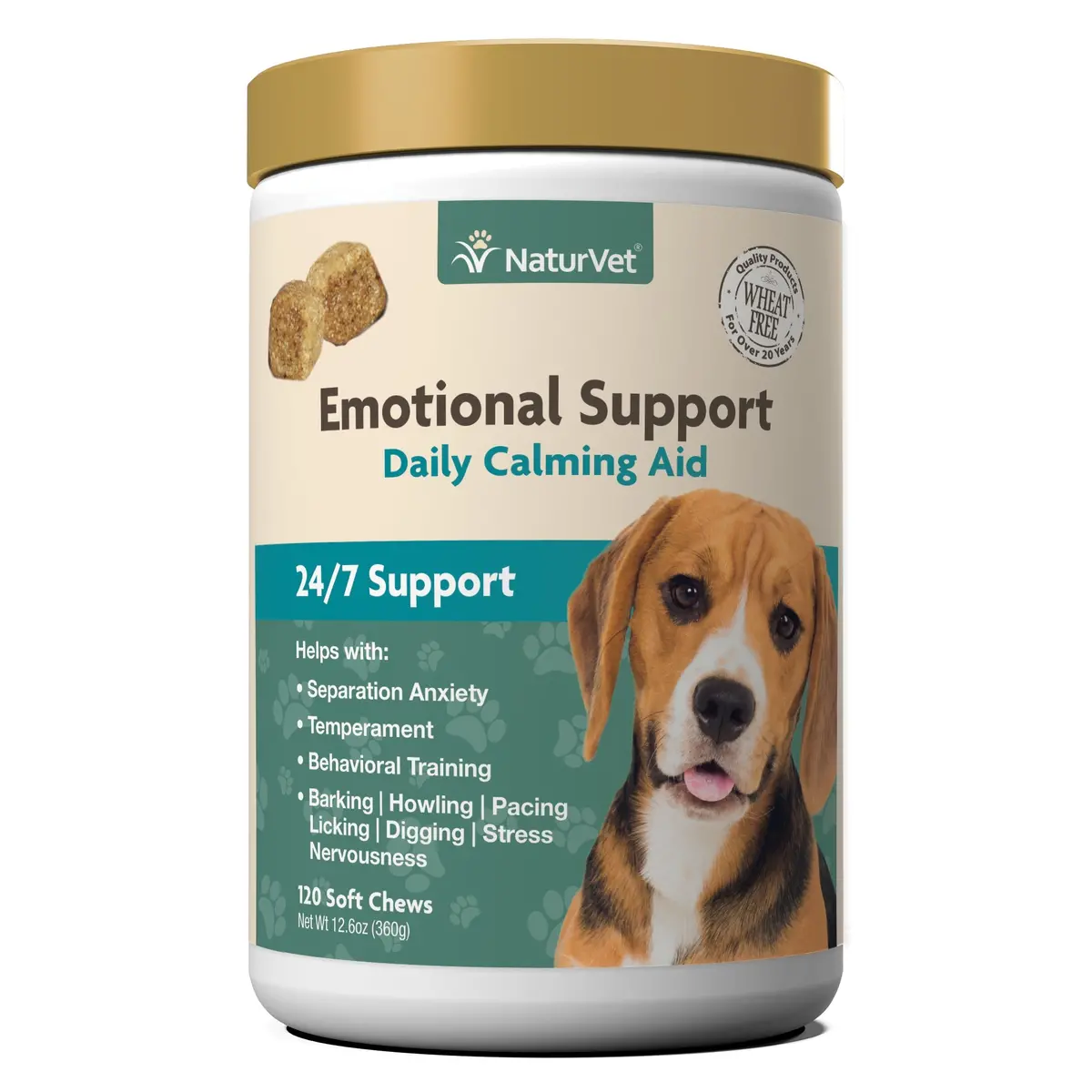 Naturvet Emotional Support Dog Calming Aid (24/7 Support) 1