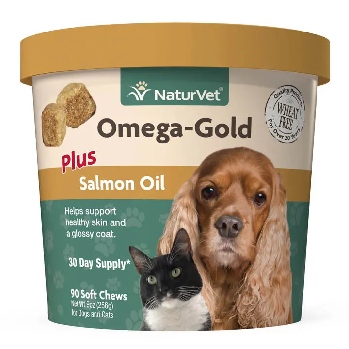 Naturvet Omega-Gold Plus Salmon Oil Soft Chew 2