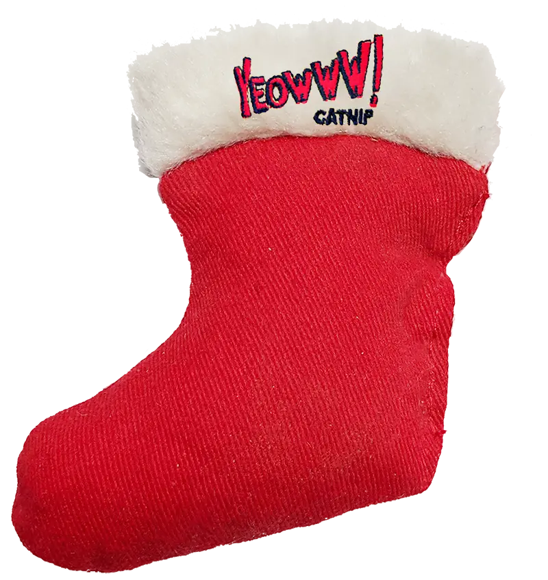 Yeowww! Catnip Christmas Stocking 1