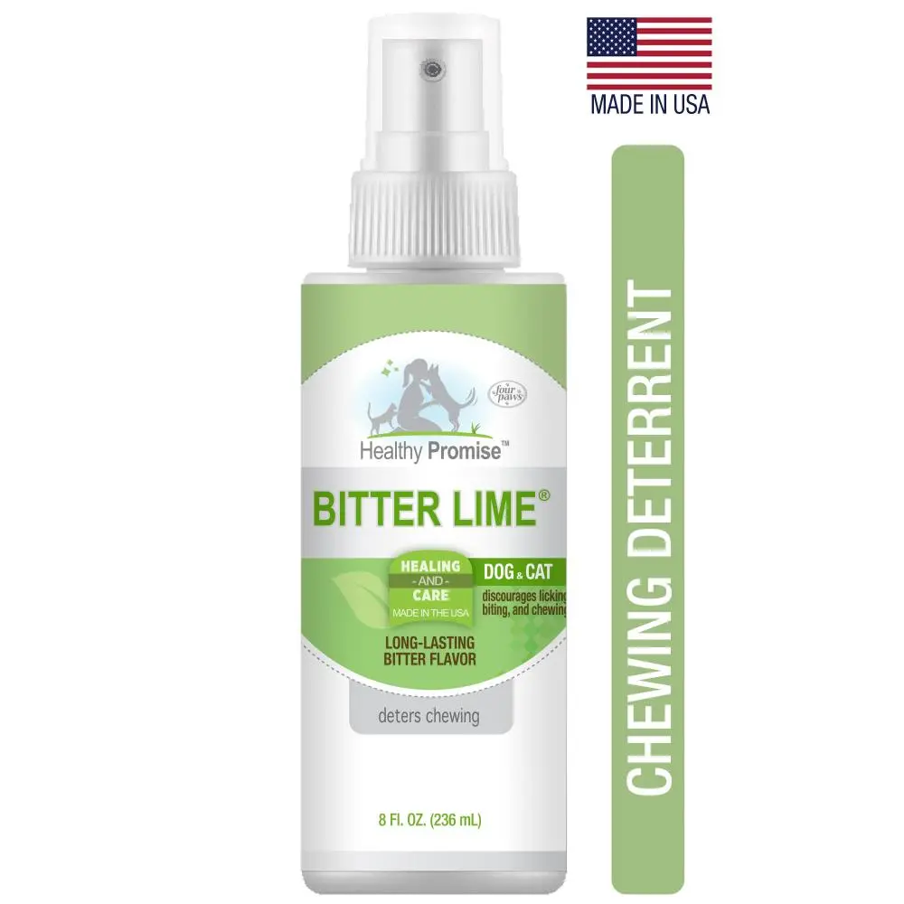 Four Paws Inc Healthy Promise™ Bitter Lime® Pet Chewing Deterrent Spray 1
