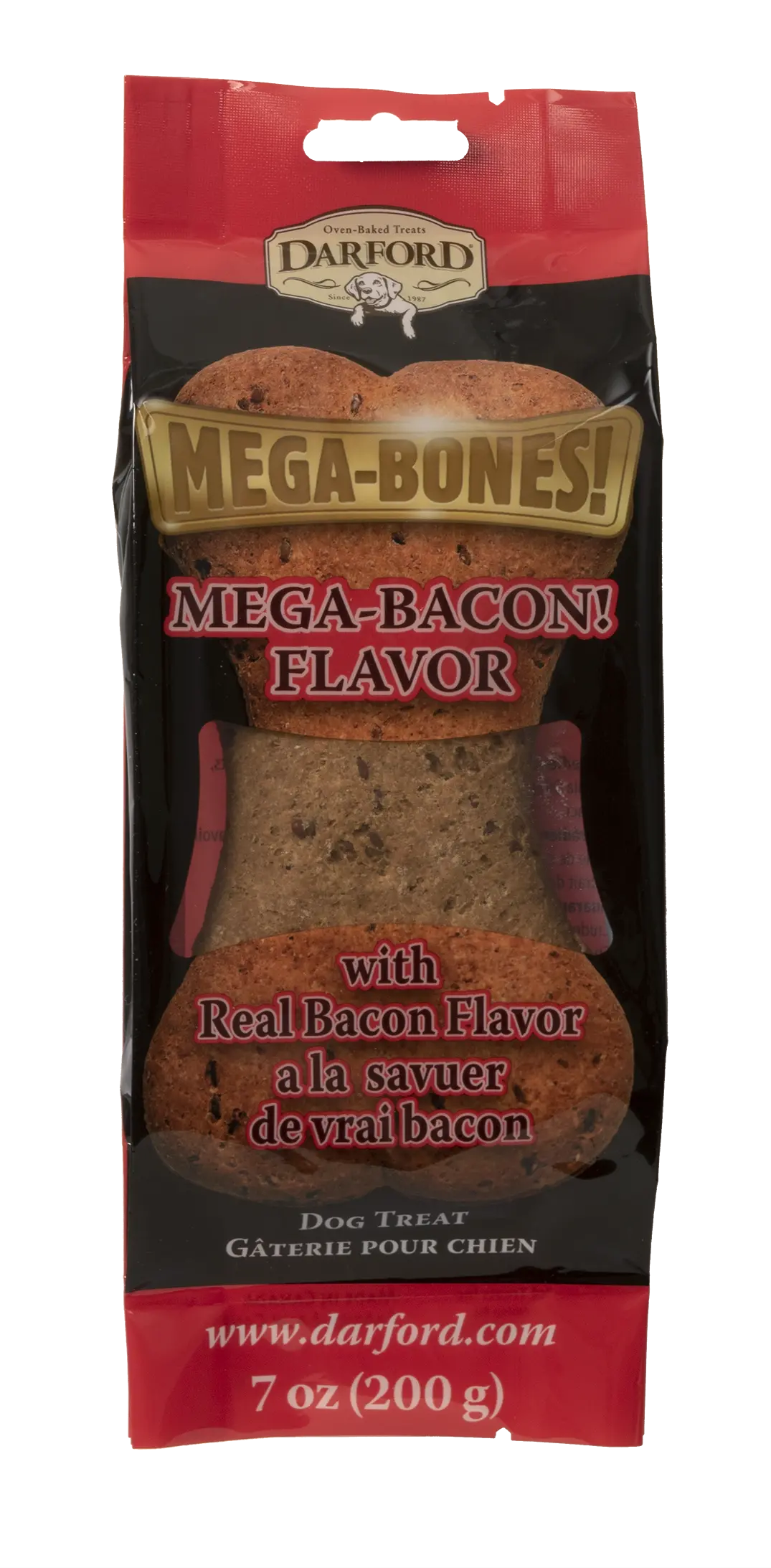 Darford Oven Baked Treats Mega-Bacon! Flavor 7Oz 1