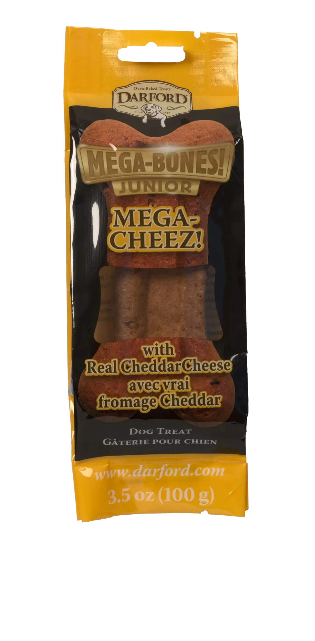 Darford Oven Baked Treats Mega-Cheez! Jr. Flavor 3.5 Oz 1