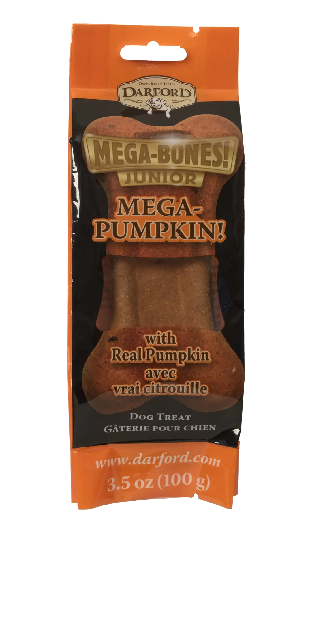 Darford Oven Baked Treats Mega-Pumpkin! Jr. Flavor 3.5 Oz 1