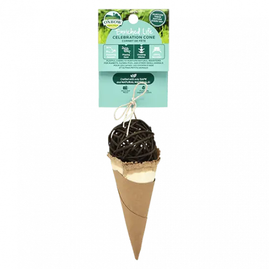 Oxbow Enriched Life Celebration Cone 1