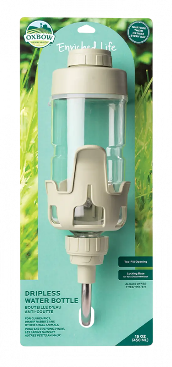 Oxbow Enriched Life Dripless Water Bottle 1
