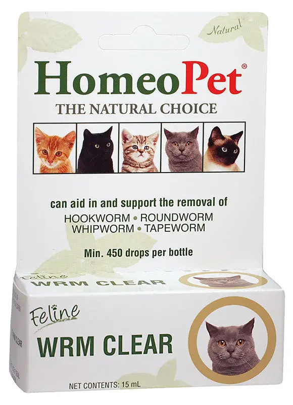Homeopet Feline Wrm Clear 1