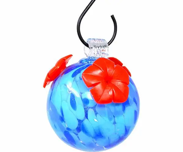 Gift Essentials Glass Hummingbird Feeder 1
