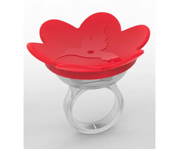 Songbird Essentials Hummer Ring-Red 1