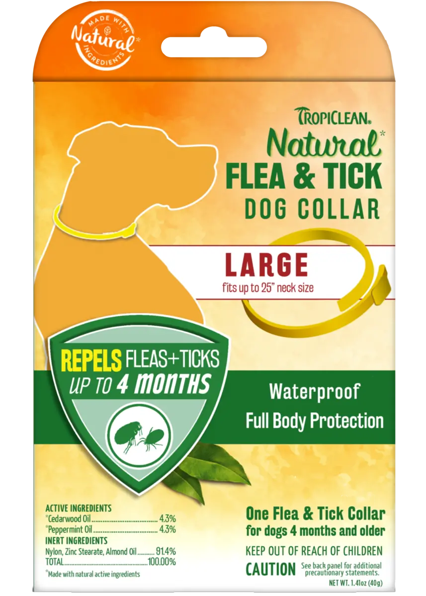 Tropiclean Natural Flea & Tick Repellent Collar 2