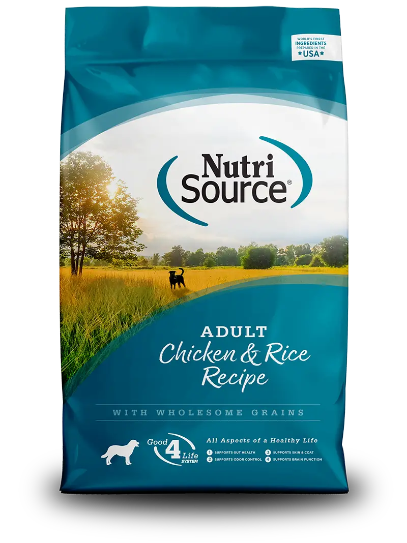 Nutrisource® Adult Chicken & Rice Recipe Dry Dog Food 1