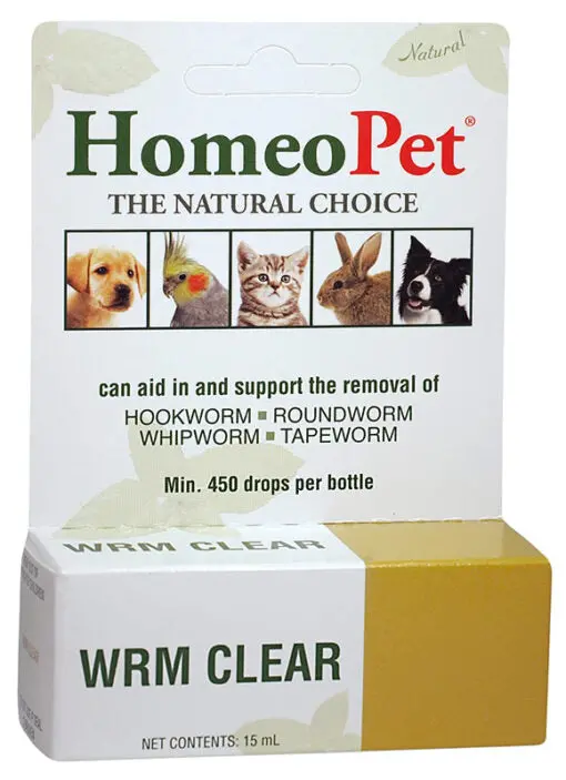 Homeopet Wrm Clear 1