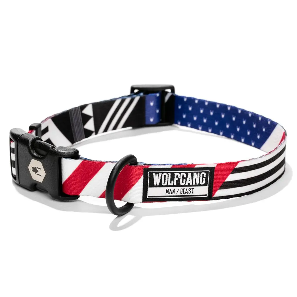 Wolfgang Man & Beast Pledgeallegiance Dog Collar 1