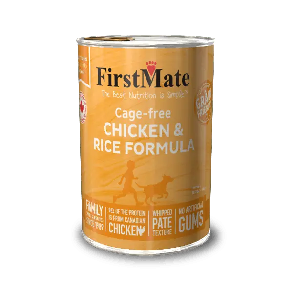Firstmate Pet Foods Cage-Free Chicken & Rice Formula For Dogs Canned Dog Food 1