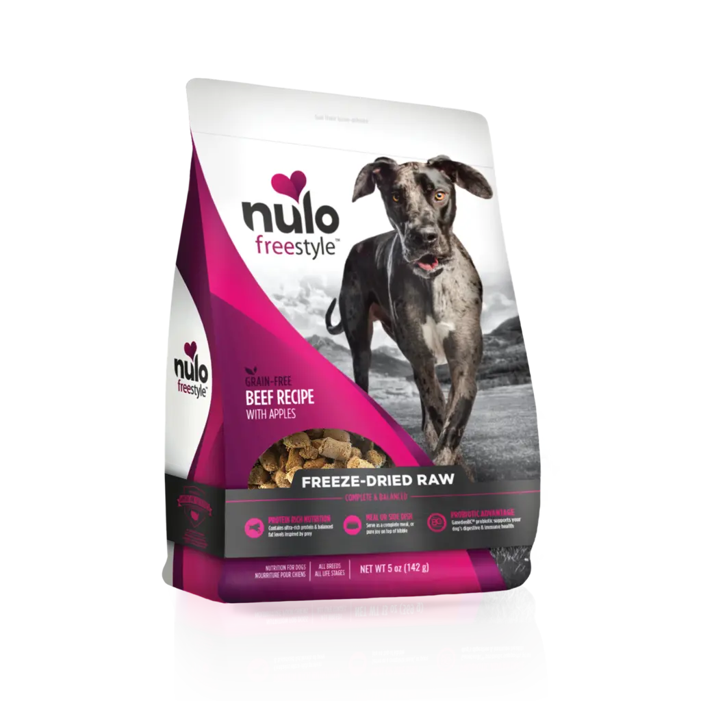 Nulo Freestyle Freeze-Dried Raw Beef With Apples 1